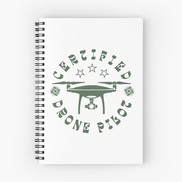 Aperçu de l'œuvre Cadeaux pour les amateurs de quadricoptère - Pilote de drone certifié créée et vendue par funpix-shop.