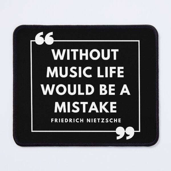 Item preview, Friedrich Nietzsche Quote designed and sold by The-Quote-House.