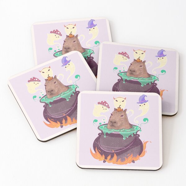 Item preview, Halloween Capybara designed and sold by ladynui.