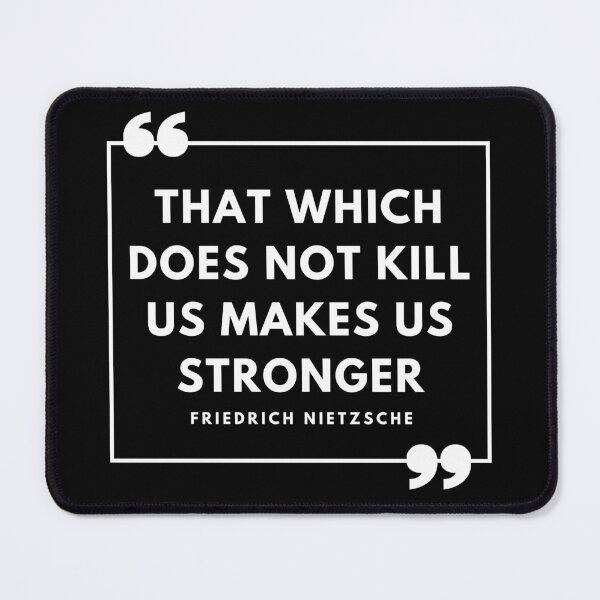 Item preview, Friedrich Nietzsche Quote designed and sold by The-Quote-House.