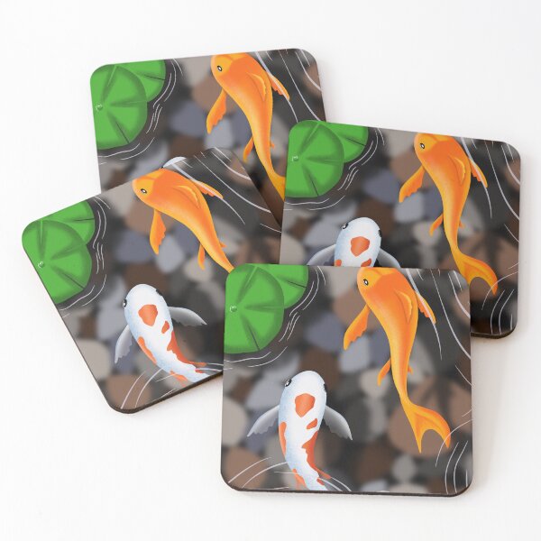 Item preview, Koi Fish Pond designed and sold by Artsbykk.
