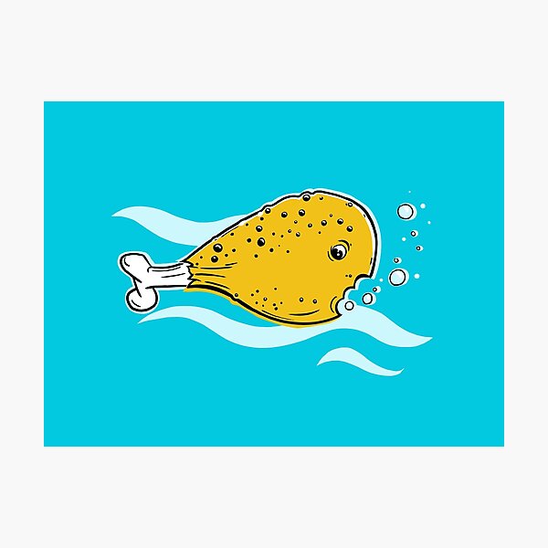FISH LEG Photographic Print