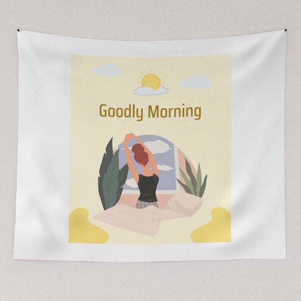 Item preview, Goodly Morning Stickers t Shirts newest 2022 designed and sold by PRECALB OUTFIT.