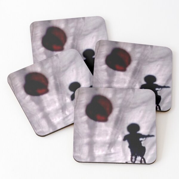 Item preview, Biker With Red Balloons Shadows designed and sold by Nalinne Jones.