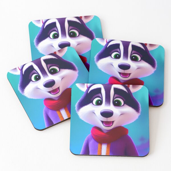 Item preview, The Christmas Racoon - Bonne designed and sold by LuliandFriends.