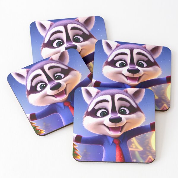Item preview, The Christmas Racoon - Opie  designed and sold by LuliandFriends.