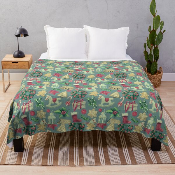 Item preview, Christmas retro pattern designed and sold by moxdesign.
