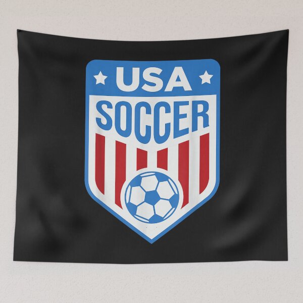 Item preview, USA Soccer Team Support the Team Shirt USA Flag Football T-Shirt designed and sold by Bobby-Bancel.