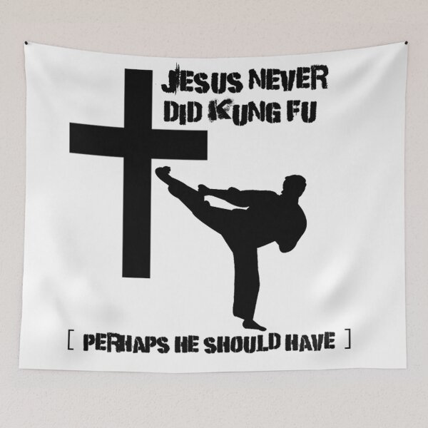Item preview, Iskybibblle Products/ Jesus never did kung fu designed and sold by Iskybibblle.