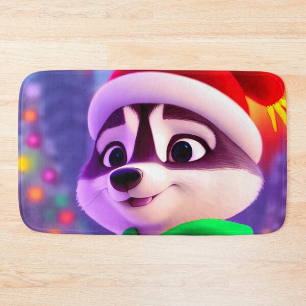 Item preview, The Christmas Racoon - Wally designed and sold by LuliandFriends.