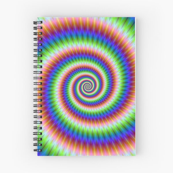 Item preview, Green Blue Red and Yellow Spiral designed and sold by EyeBogglers.