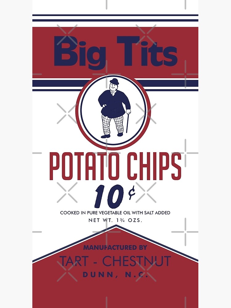 Big Tit's Chips" Canvas Print Sale by jaywinston |