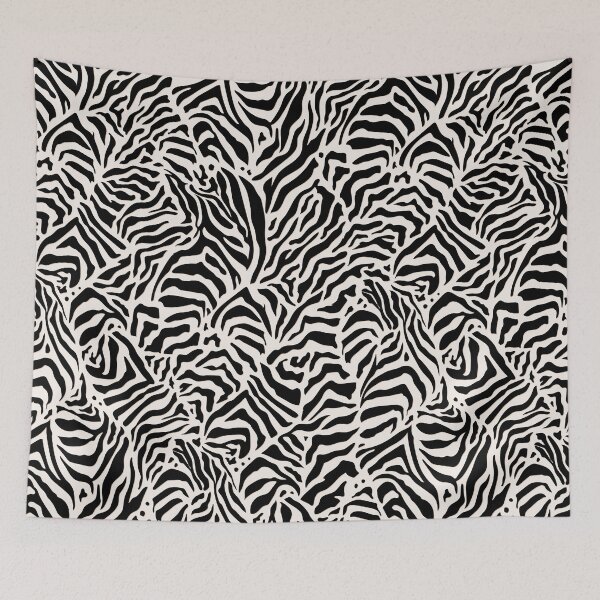 Item preview, ZEBRA STRIPES Black and White designed and sold by sorbetedelimon.