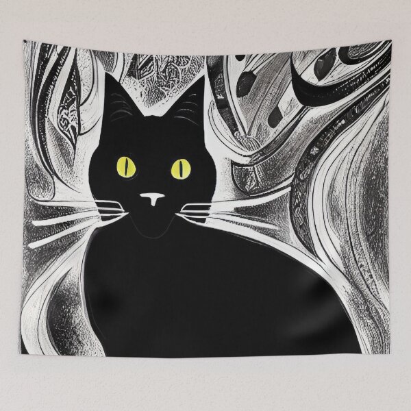 Item preview, cat 29 designed and sold by blackwhiteblue.