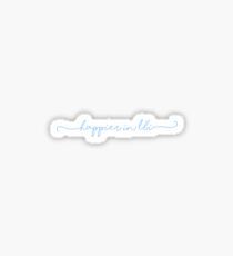 Happier in LBI Sticker Sticker