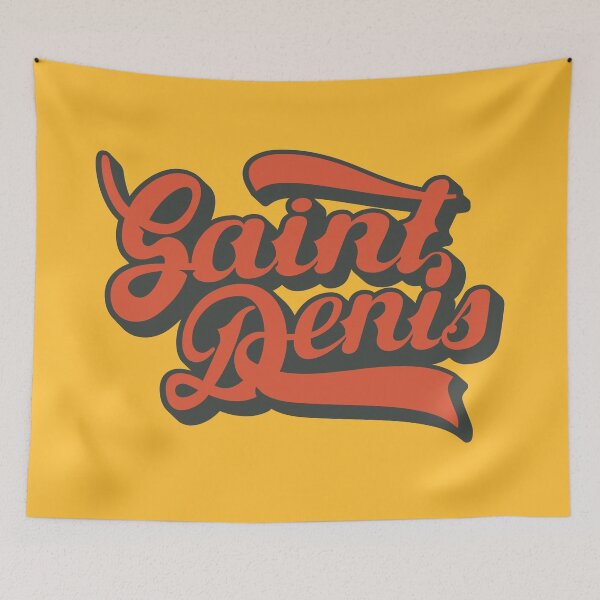 Item preview, Paris Saint-Denis ,Paris Saint-Denis lettering, Paris Saint-Denis logo designed and sold by Boogosh.