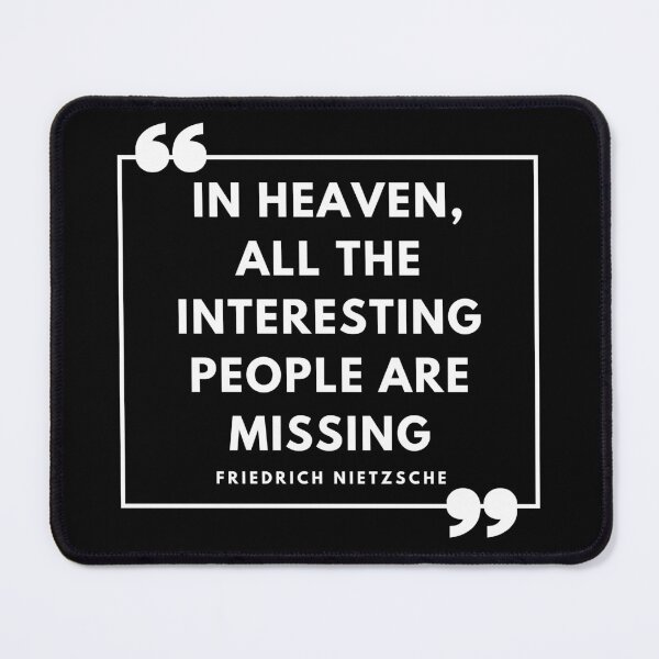 Item preview, Friedrich Nietzsche Quote designed and sold by The-Quote-House.