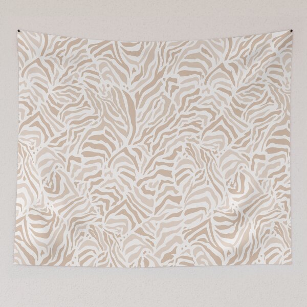 Item preview, ZEBRA STRIPES Taupe designed and sold by sorbetedelimon.