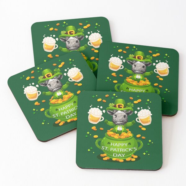 Item preview, Cow Happy StPatrick’s Day Shirt designed and sold by FamilyRoyal.