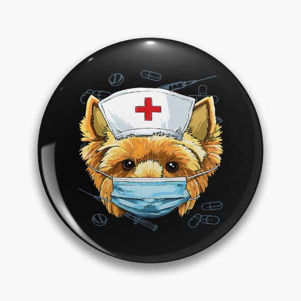 Item preview, Yorkshire Terrier Dog Nurse RN Nursing School Graduation 529 designed and sold by FamilyRoyal.