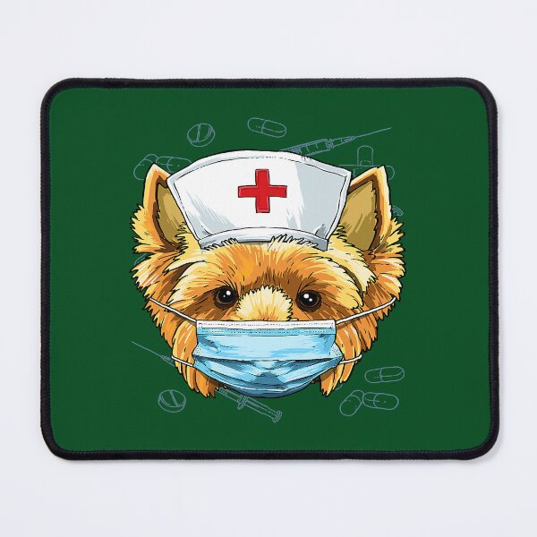 Item preview, Yorkshire Terrier Dog Nurse RN Nursing School Graduation 529 designed and sold by FamilyRoyal.