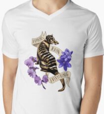 Thylacine's Lament V-Neck T-Shirt