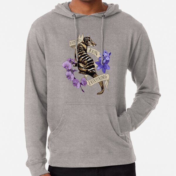 Thylacine's Lament Lightweight Hoodie