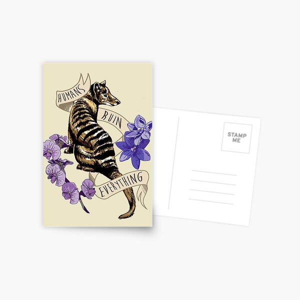 Thylacine's Lament Postcard