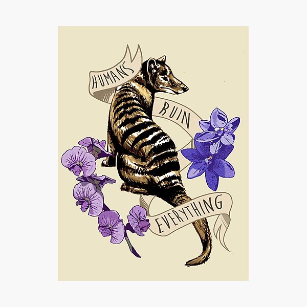 Thylacine's Lament Photographic Print