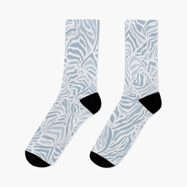 Item preview, ZEBRA STRIPES Light Blue designed and sold by sorbetedelimon.