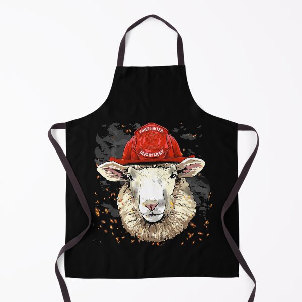 Item preview, Firefighter Sheep Lamb Fire Department Fireman Farm Animal 83 designed and sold by FamilyRoyal.