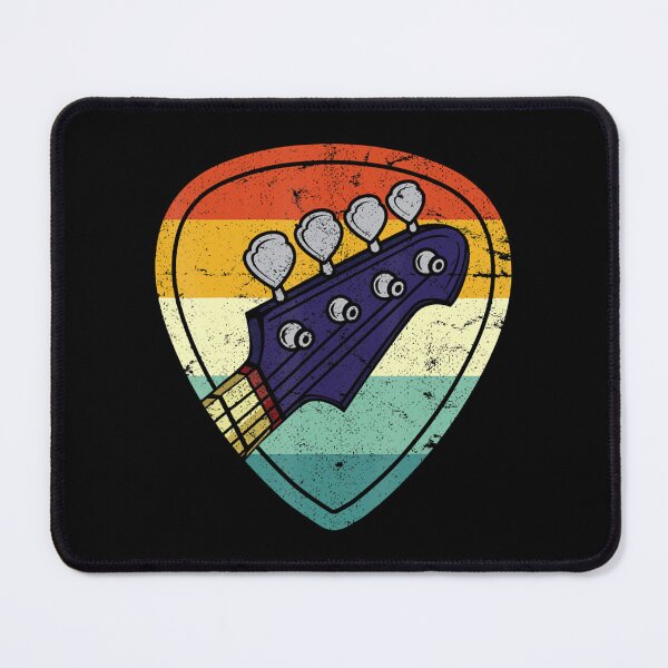 Item preview, Retro Bass Guitar Pick Vintage Guitarist Bassist Strings Essential T-Shirt designed and sold by brigitweamj.