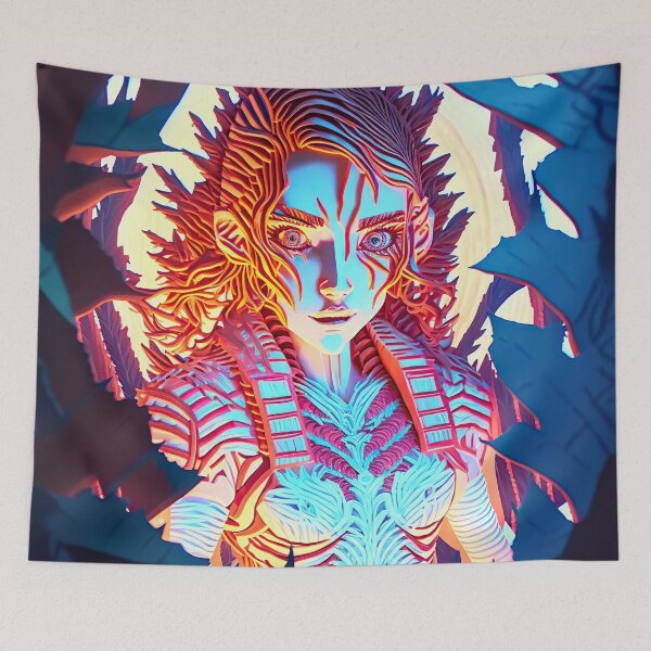 Item preview, carved woman designed and sold by IA-Power.