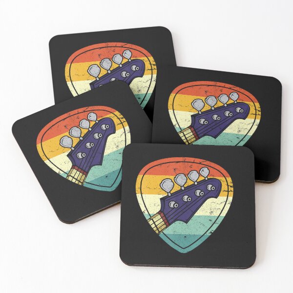 Item preview, Retro Bass Guitar Pick Vintage Guitarist Bassist Strings Essential T-Shirt designed and sold by brigitweamj.