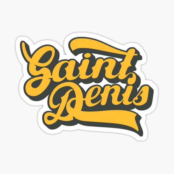 "Paris SaintDenis ,Paris SaintDenis lettering, Paris SaintDenis logo