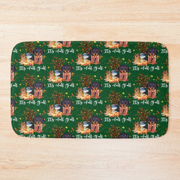 Item preview, Its Fall Yall Dachshund Dog Pumpkin Fall Autumn307 designed and sold by FamilyRoyal.