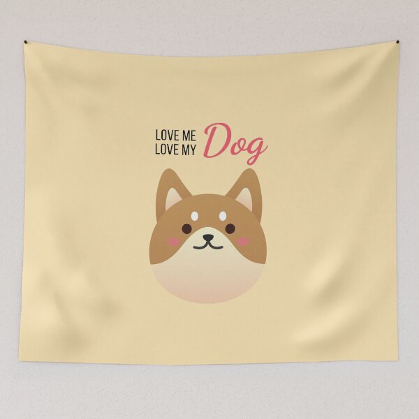 Item preview, Love me Love my Dog - Corgi - Dog lover, Love, couple, puppy designed and sold by NaNapolitano.