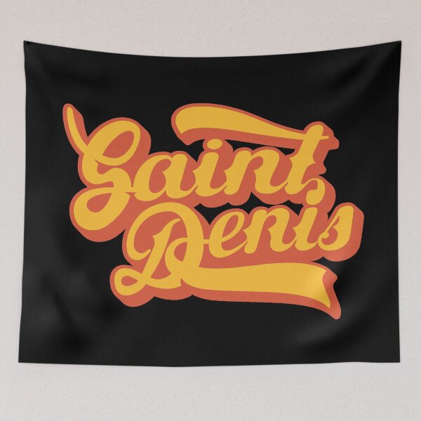 Item preview, Paris Saint-Denis ,Paris Saint-Denis lettering, Paris Saint-Denis logo designed and sold by Boogosh.