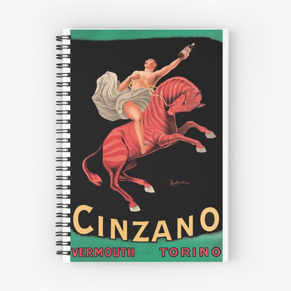Item preview, Cinzano Vermouth Torino - Vintage Illustration designed and sold by Salukeart.