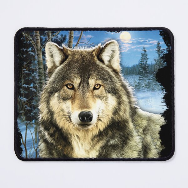 Item preview, Big Grey Wolf In Winter designed and sold by KA DESIGNS.