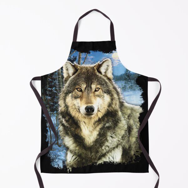 Item preview, Big Grey Wolf In Winter designed and sold by KA DESIGNS.