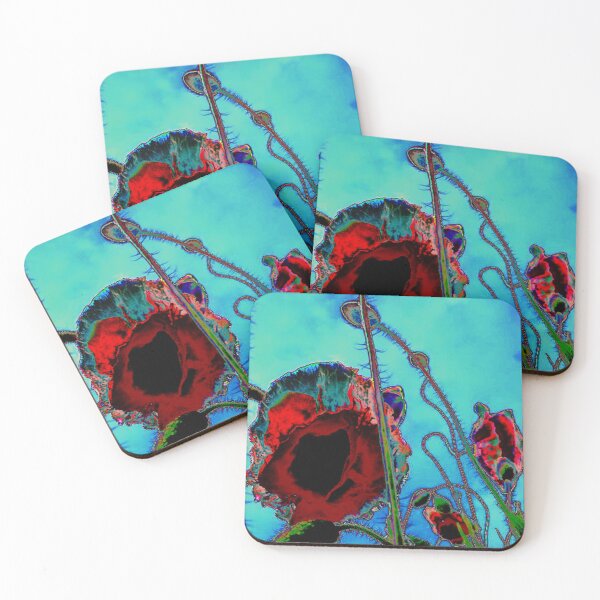 Item preview, Abstract Poppy Flower designed and sold by Nalinne Jones.