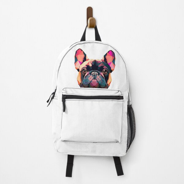 Item preview, French Bulldog Geometric Portrait - Sunset designed and sold by Bondoboxy.