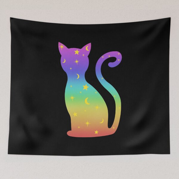 Item preview, Rainbow cat designed and sold by secretmagic.