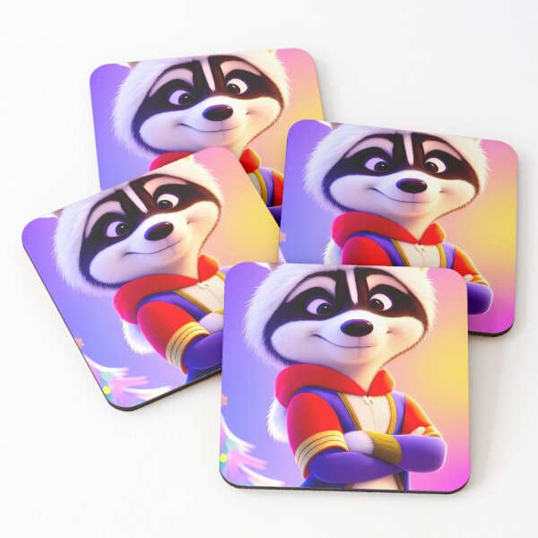 Item preview, The Christmas Racoon - Kevin designed and sold by LuliandFriends.