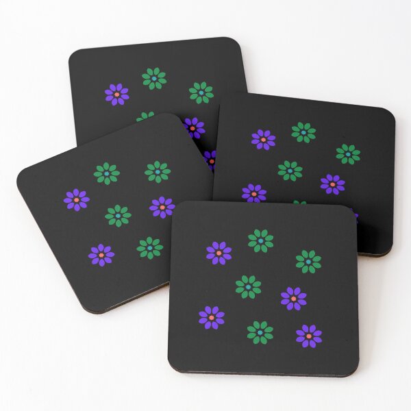 Item preview, Blue and green tiny flowers pattern with little flowers  designed and sold by Kubala.
