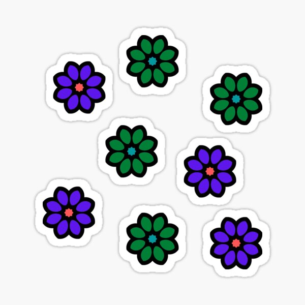 Teeny Tiny Flower Sticker Sheet by EK (63)* – Inspire-Create