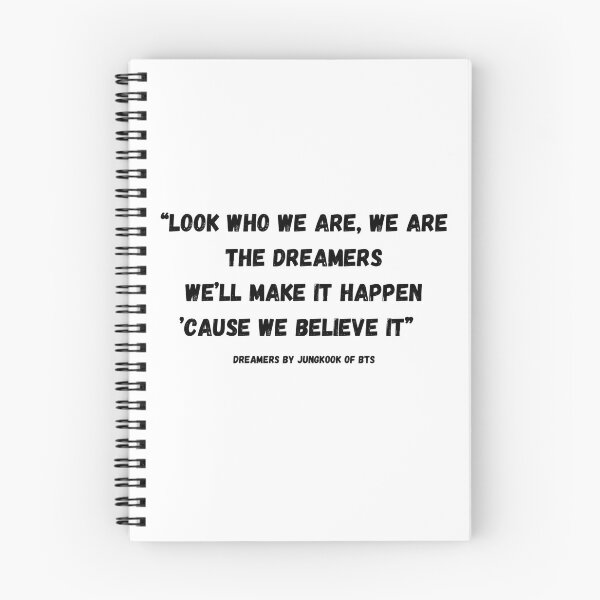 Item preview, Look who we are, we are the dreamers We’ll make it happen ’cause we believe it  designed and sold by JOYPARK7.