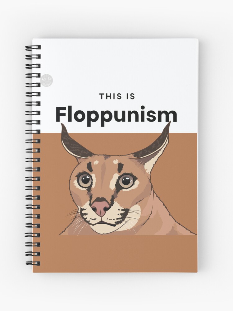 Big Floppa Spiral Notebooks for Sale