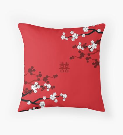 cherry plush pillow